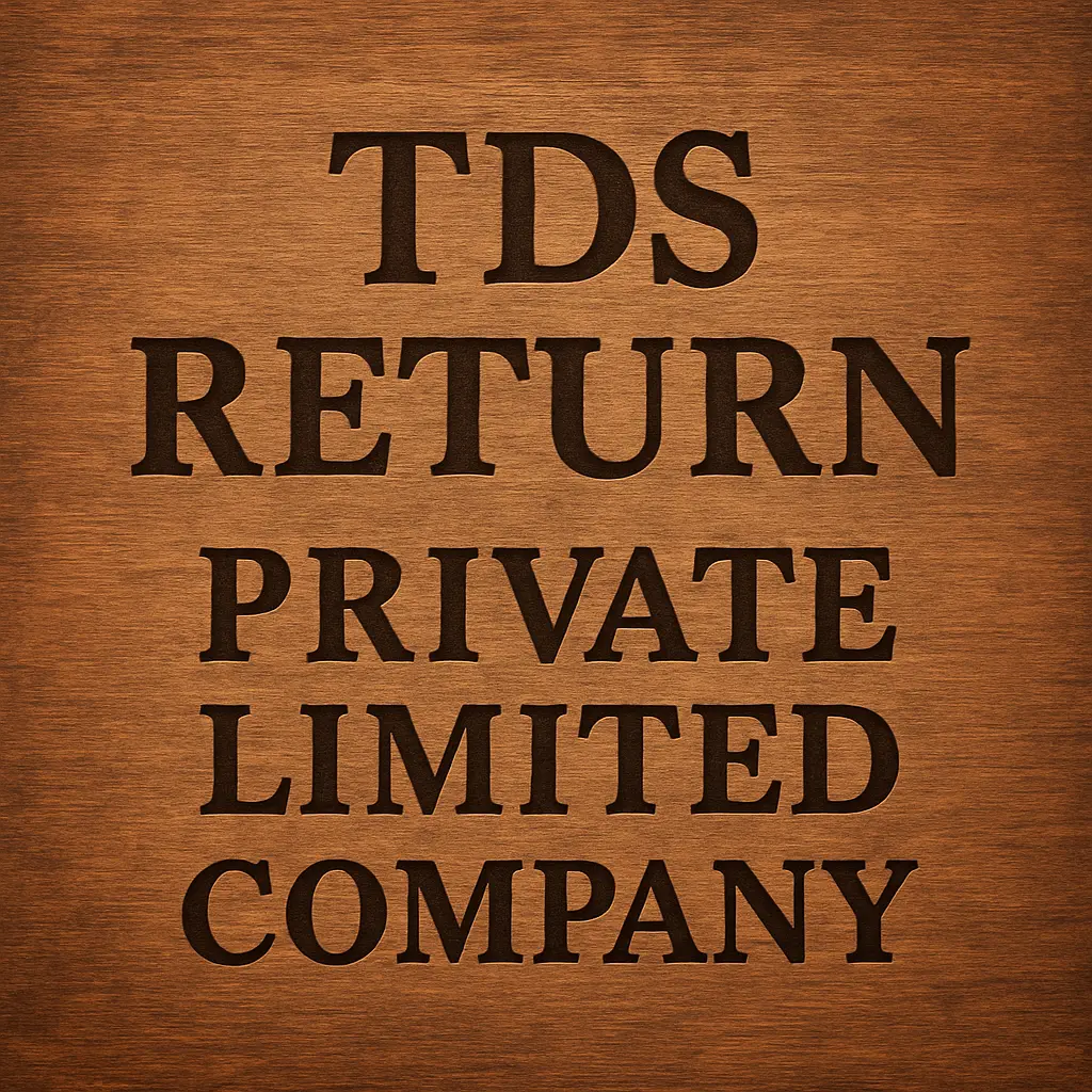 TDS Return - Private Limited Company