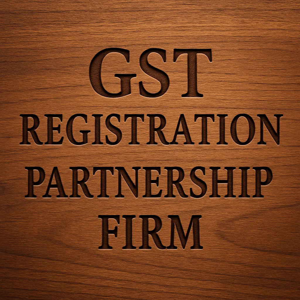 GST Registration - Partnership Firm
