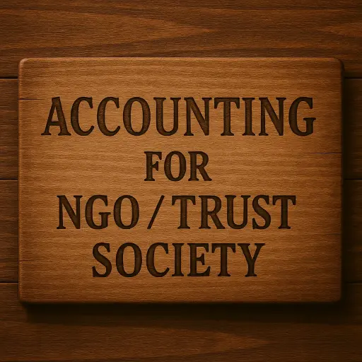 Accounting - NGO/Trust/Society
