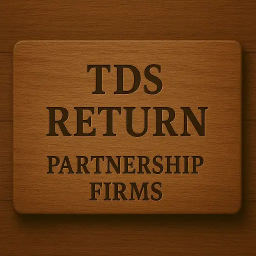 TDS Return - Partnership Firms